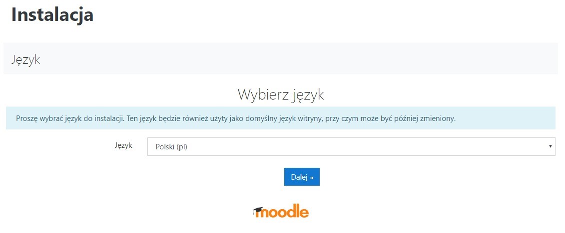 Wybór języka Wybór języka